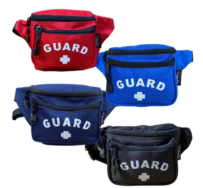 Fanny Pack with GUARD Logo, Red (10-103-RED)