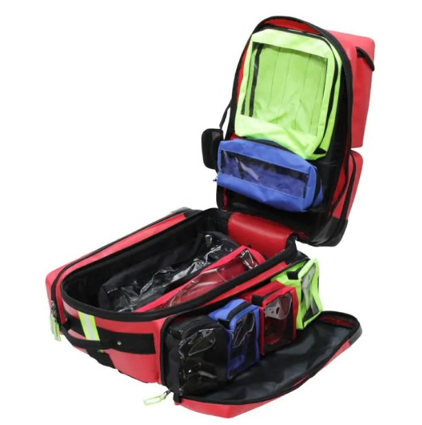 Tarpaulin Fluid-Resistant Ultimate EMS Packpack, Red (10-115-RED-TPN)