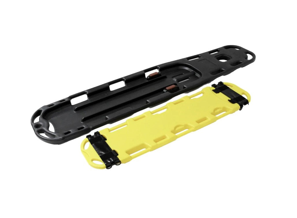 Adult / Child, 2-in-1 Combo Spineboard, Yellow / Black (10-984)