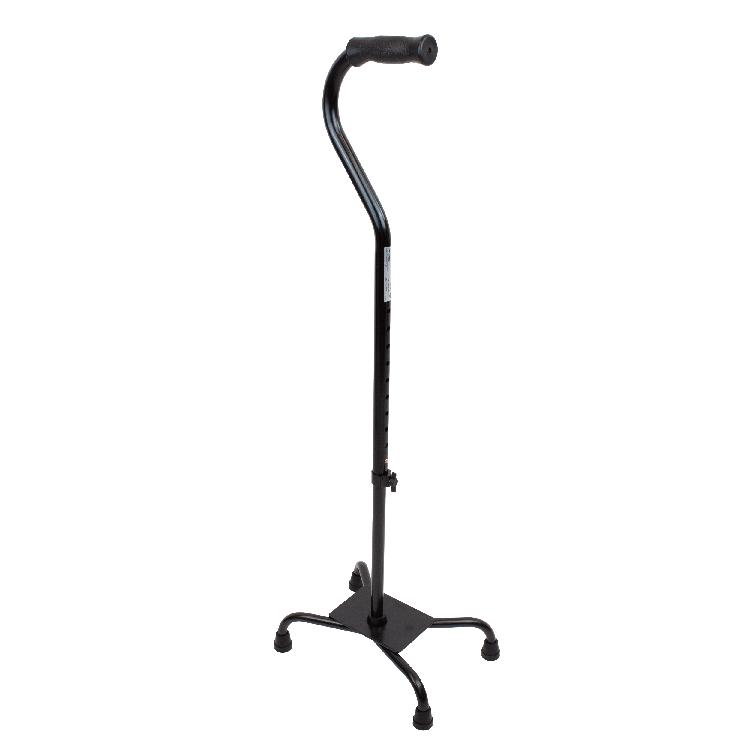 Bariatric Quad Cane - Large Base, Bariatric, Case (10138-2)