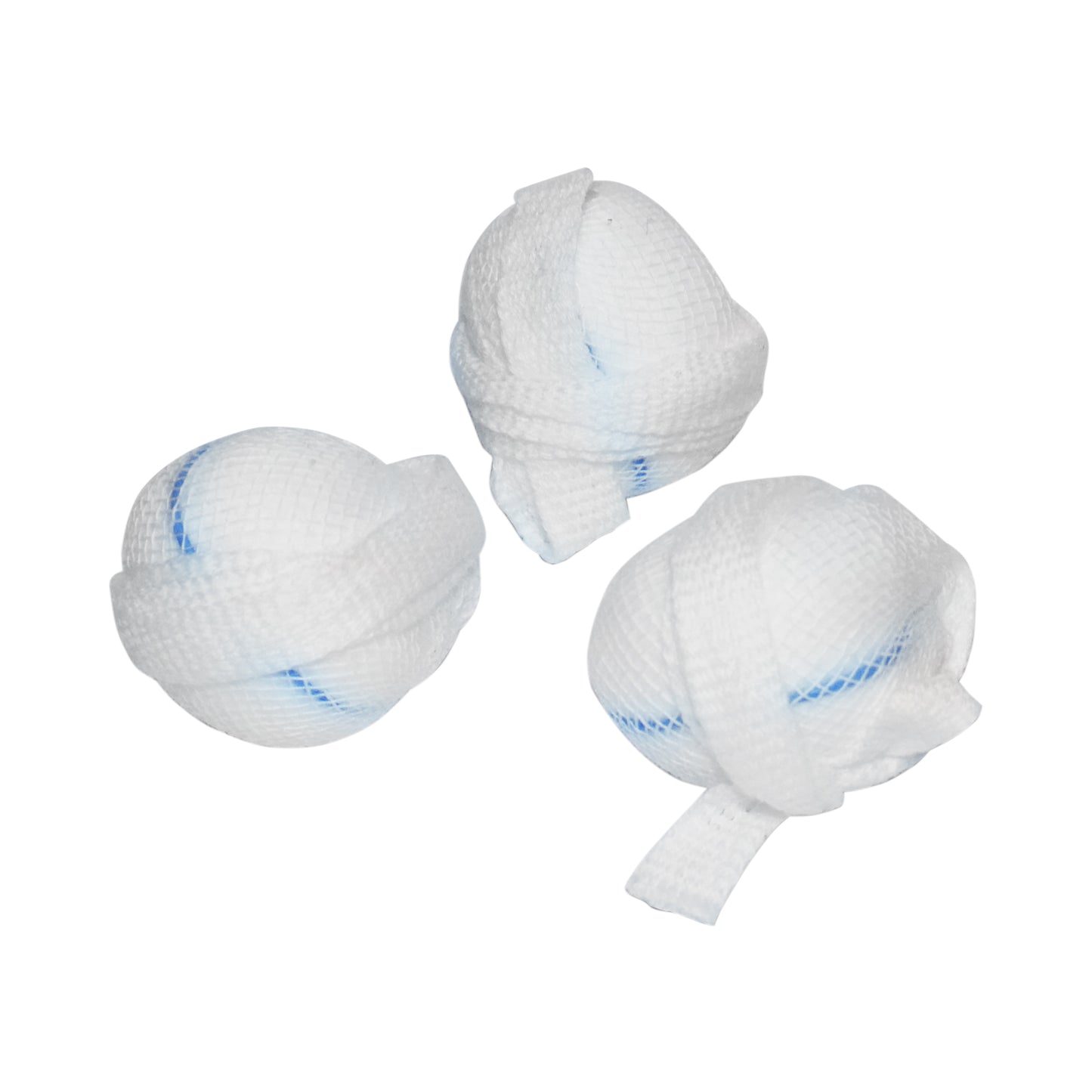 American White Cross, Tonsil Sponges, Single Strung, 1", Large (10245)