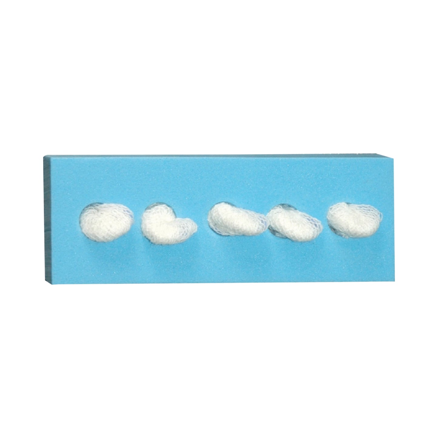 American White Cross, Cherry Sponges, 1/2" (10544)