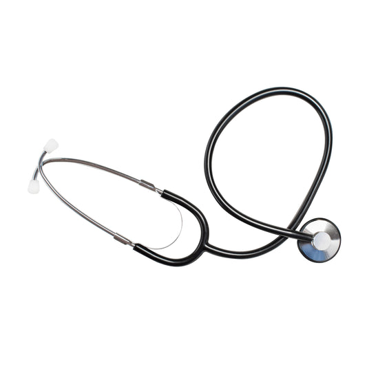 Tech-Med, Single Head Stethoscope 22", Black (1100)