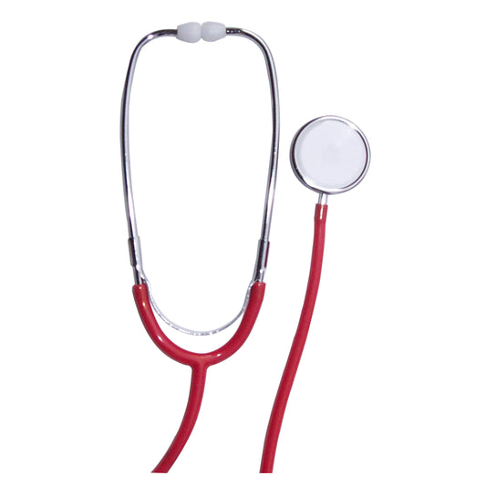 Tech-Med, Single Head Stethoscope 22", Red (1100R)
