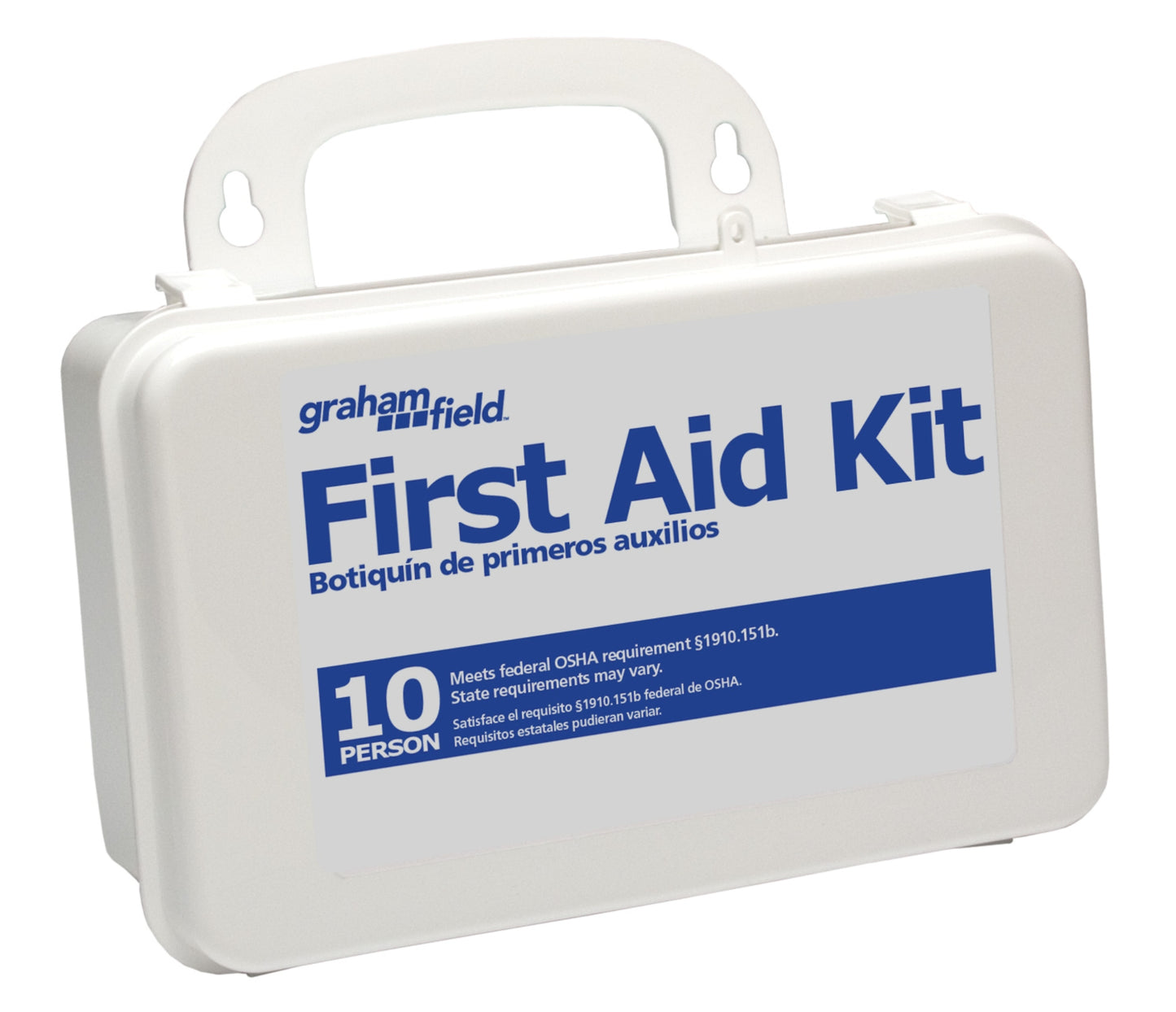 Stocked First Aid Kit, 10 Person (1799-10P)