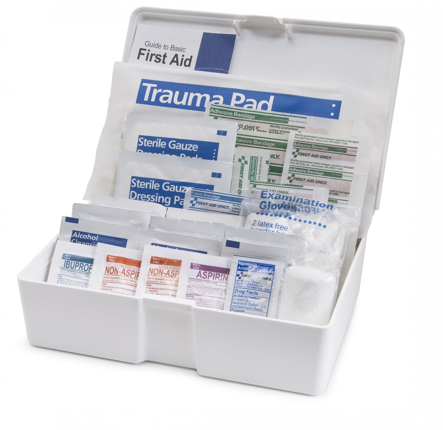 First Aid Travel Kit, 7 1/8" x 5 1/8" x 2" (1799-9133)