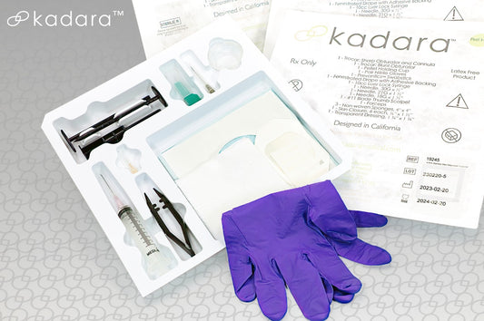 4.5mm ABS Plastic Disposable Trocar Kit, Large Gloves, Case of 16 (19200)