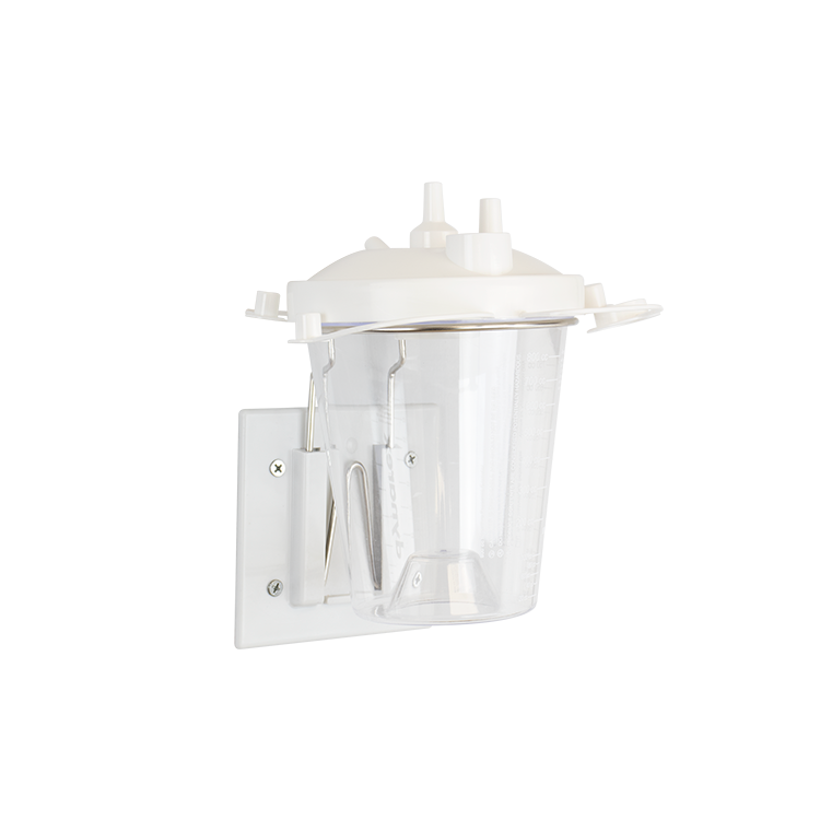 Disposable EMS Suction Canister w/Float Valve Shutoff, 1200 cc, Case (32224)