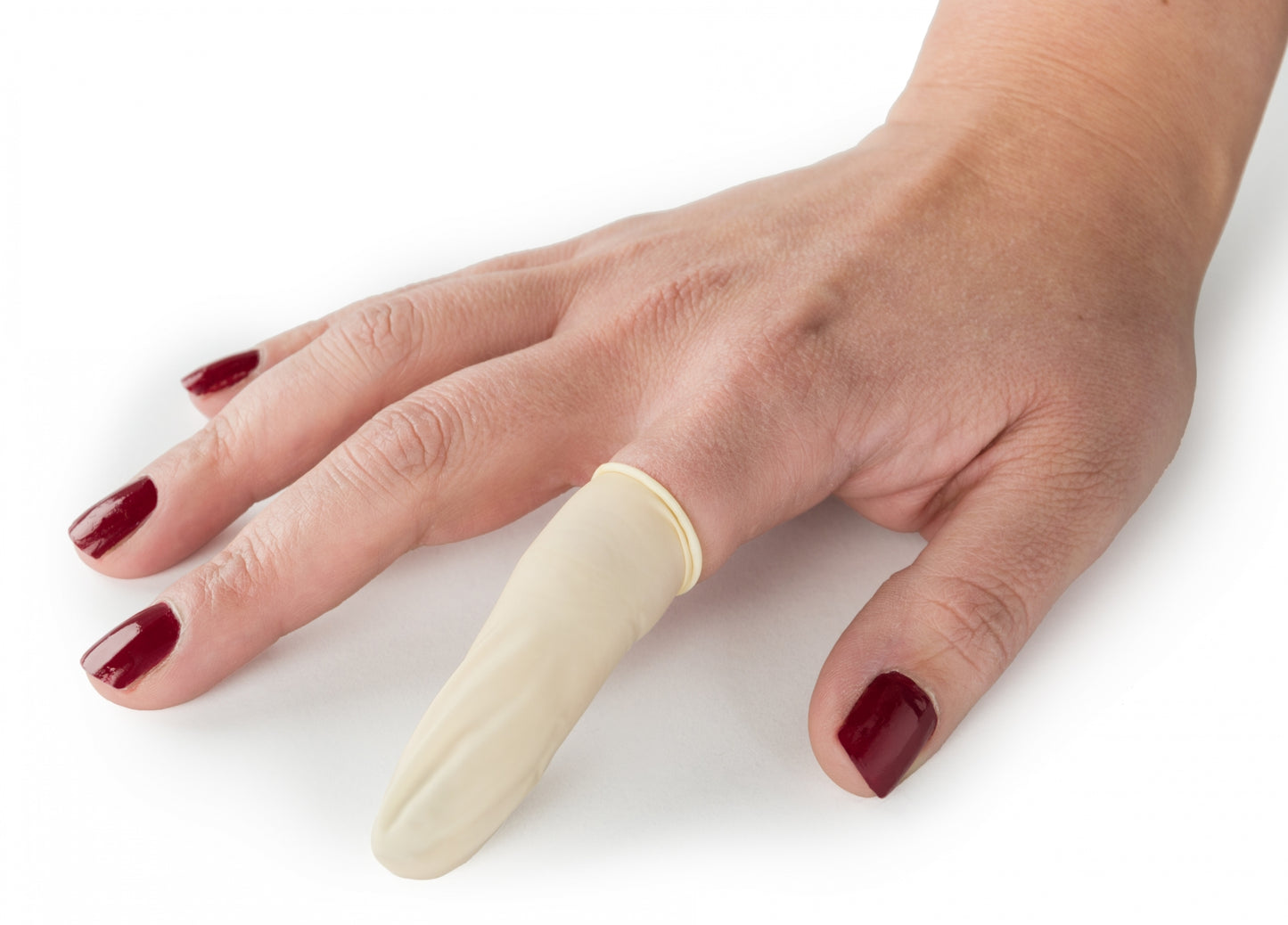 Reinforced Latex Finger Cots, Non-Medical (3911 M)