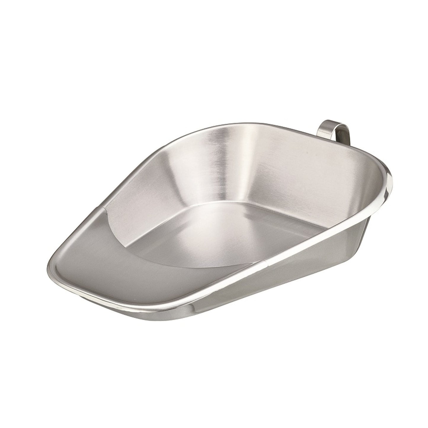 Stainless Steel Fractured Bed Pan, 11 7/8" x 9 1/2" x 2 7/8" (4229)