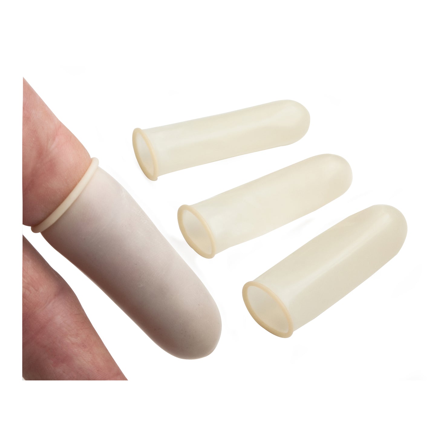 Tech-Med, Nitrile Finger Cot, Pre-rolled, Large (4404L)
