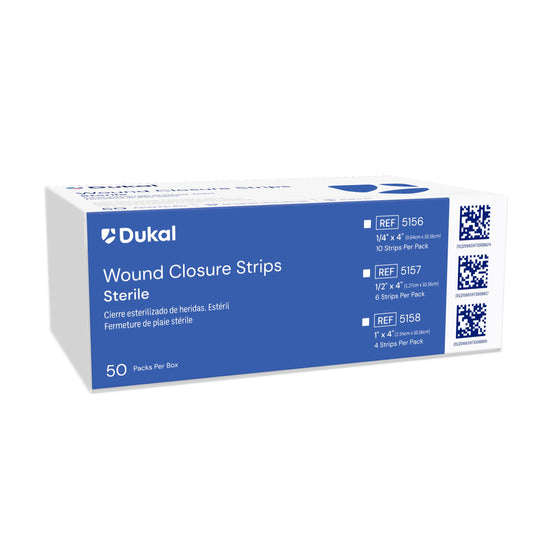 Wound Closure Strips, 1/2" x 4", Sterile (5157)