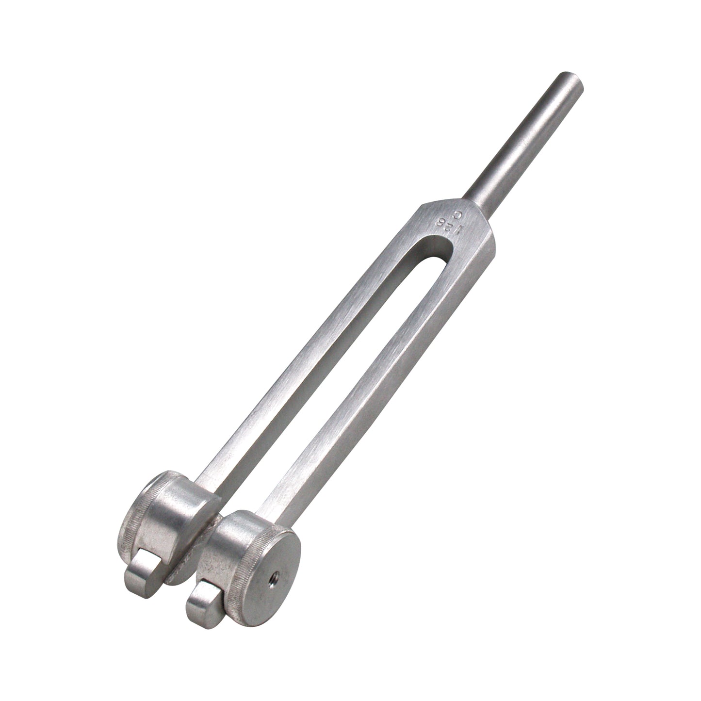Aluminum Tuning Fork, C128 with Fixed Weights (7010)