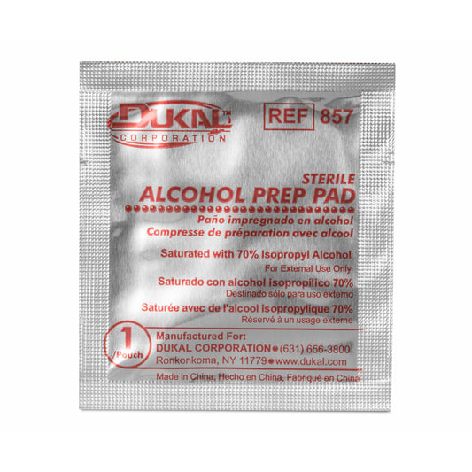 Alcohol Prep Pad, Medium (857-4000)