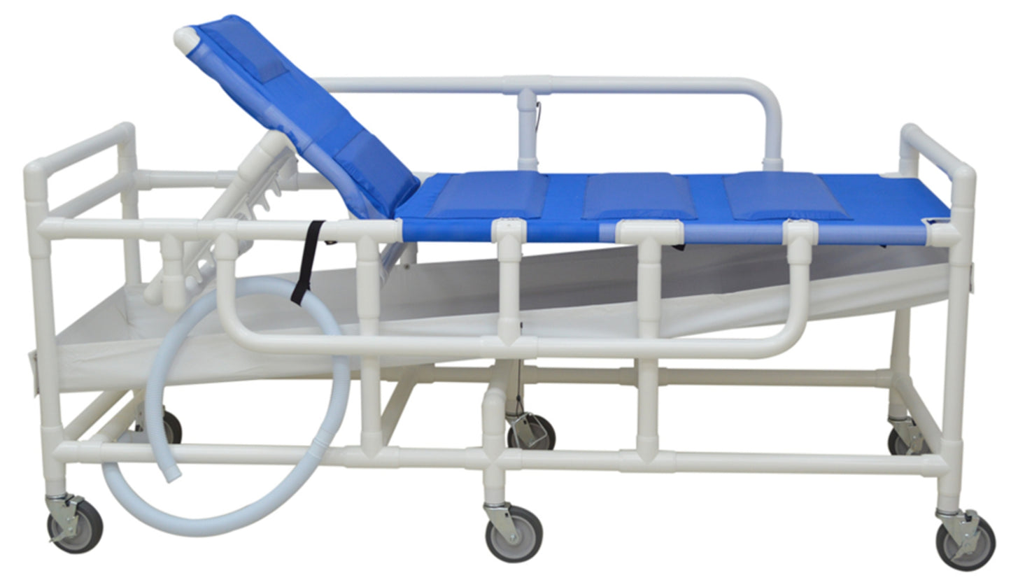 Lumex, PVC Shower Bed / Stretcher, 450 lbs Weight Capacity (9005)