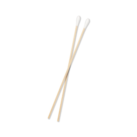 Sterile Cotton Tipped Wood Applicators, 6", 2 Pack (9016)