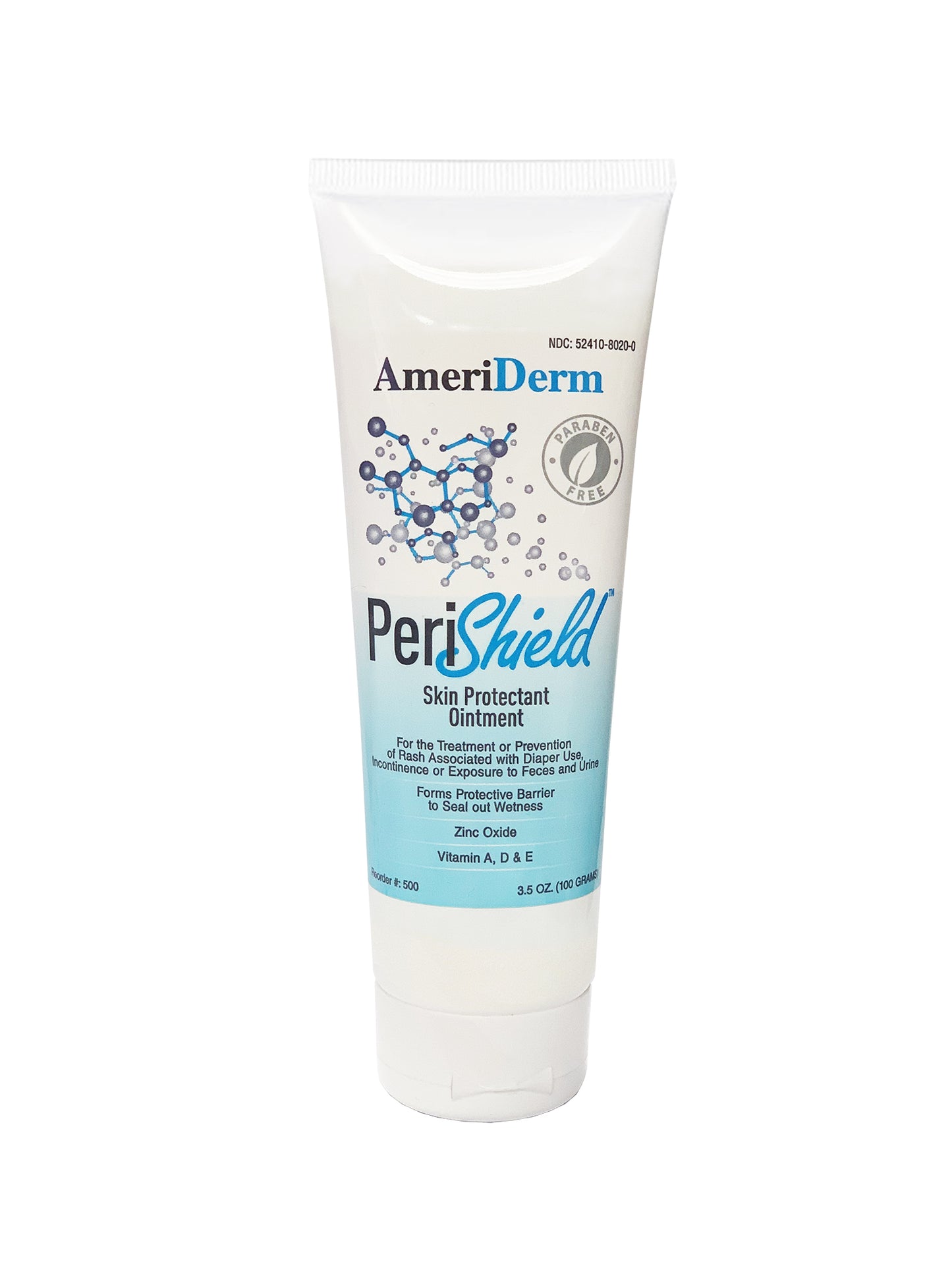 AmeriDerm, PeriShield - Barrier Ointment - 3.5 Oz. Tubes, Case