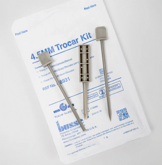 4.5mm, 3-Piece Resin Disposable Trocar Kit (B8931)