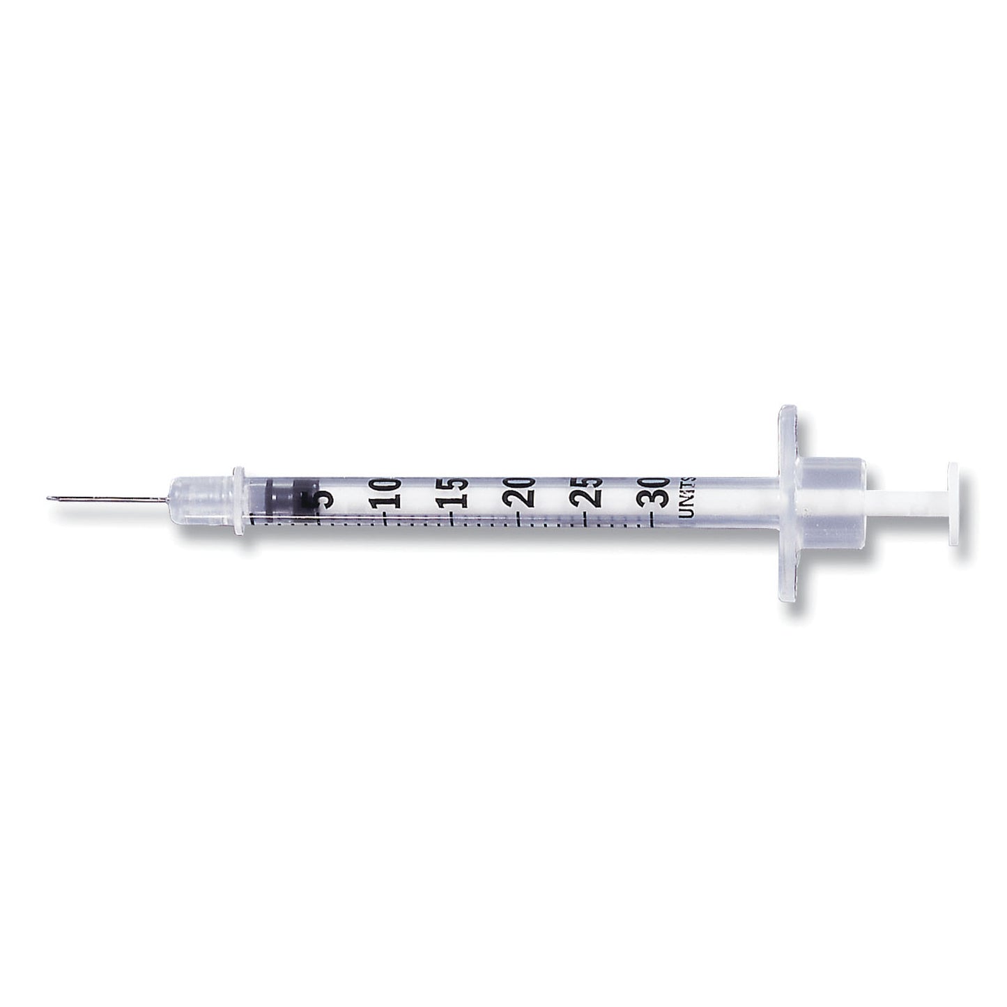 Insulin Syringe w/Ultra-Fine Needle, 0.3mL 31G x 5/16", Box (328438)