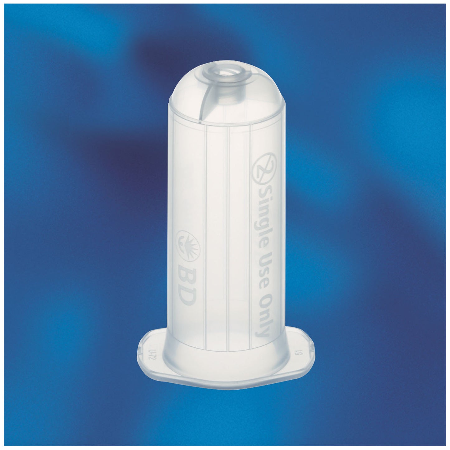 Needle Holder, One Use, Clear, Bag (364815)