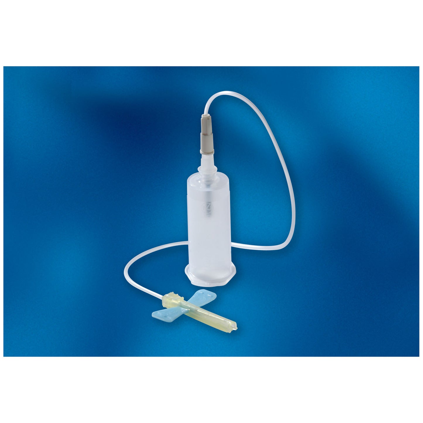 Blood Collection Set, 23G x 3/4" Needle, 12" Tubing, Pre-Attached Holder, Box (368653)