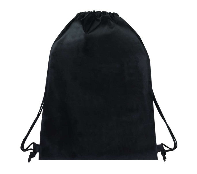Drawstring Bags - Black, 200/Case (2385217)