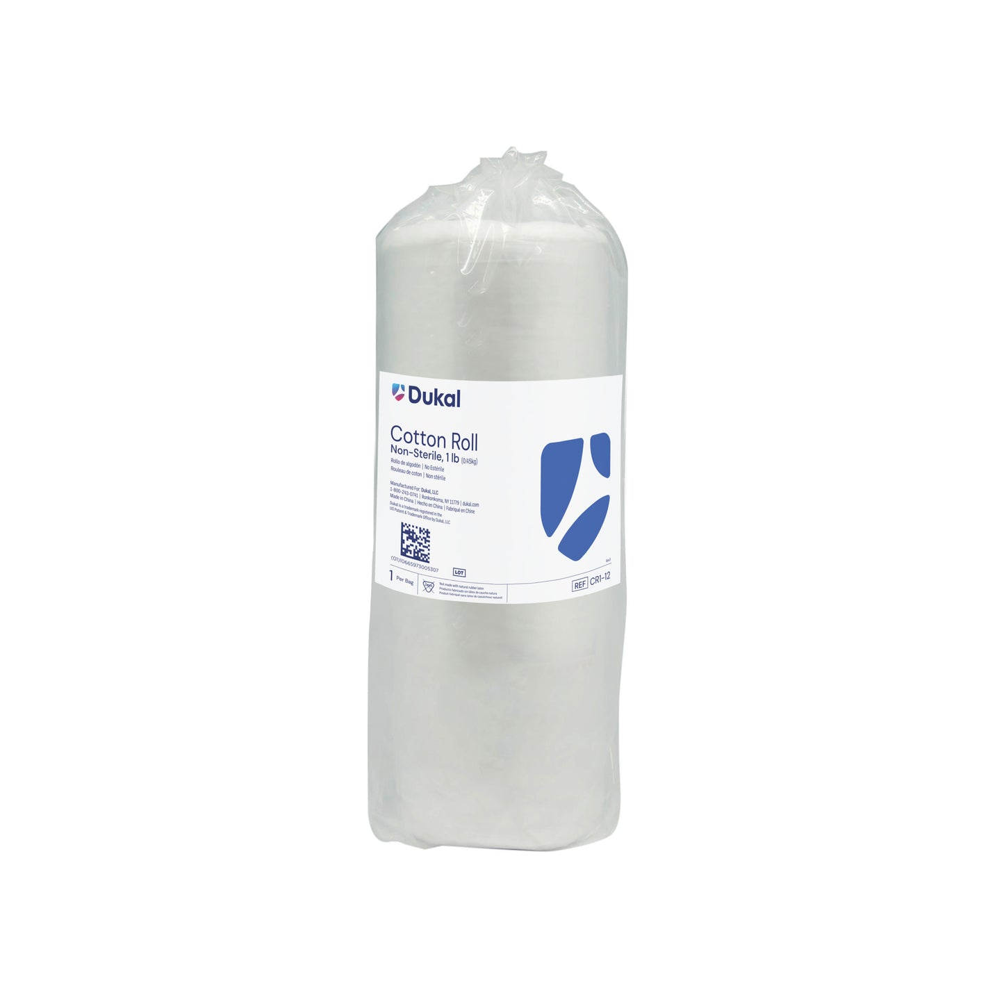 Dukal Cotton Roll Non-Sterile 1 lb medical supply