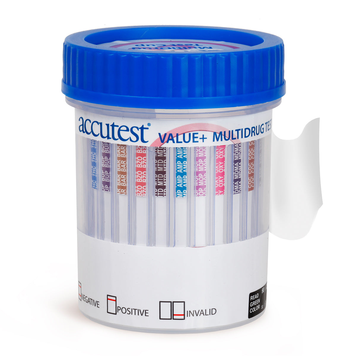Accutest 12 Panel + Adulterants, CLIA Waived Multi Drug Test Cup (DS940a)