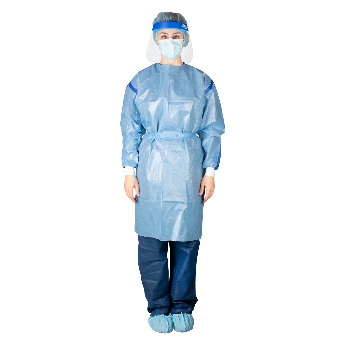 Poly-Coated Chemotherapy Gown, XL