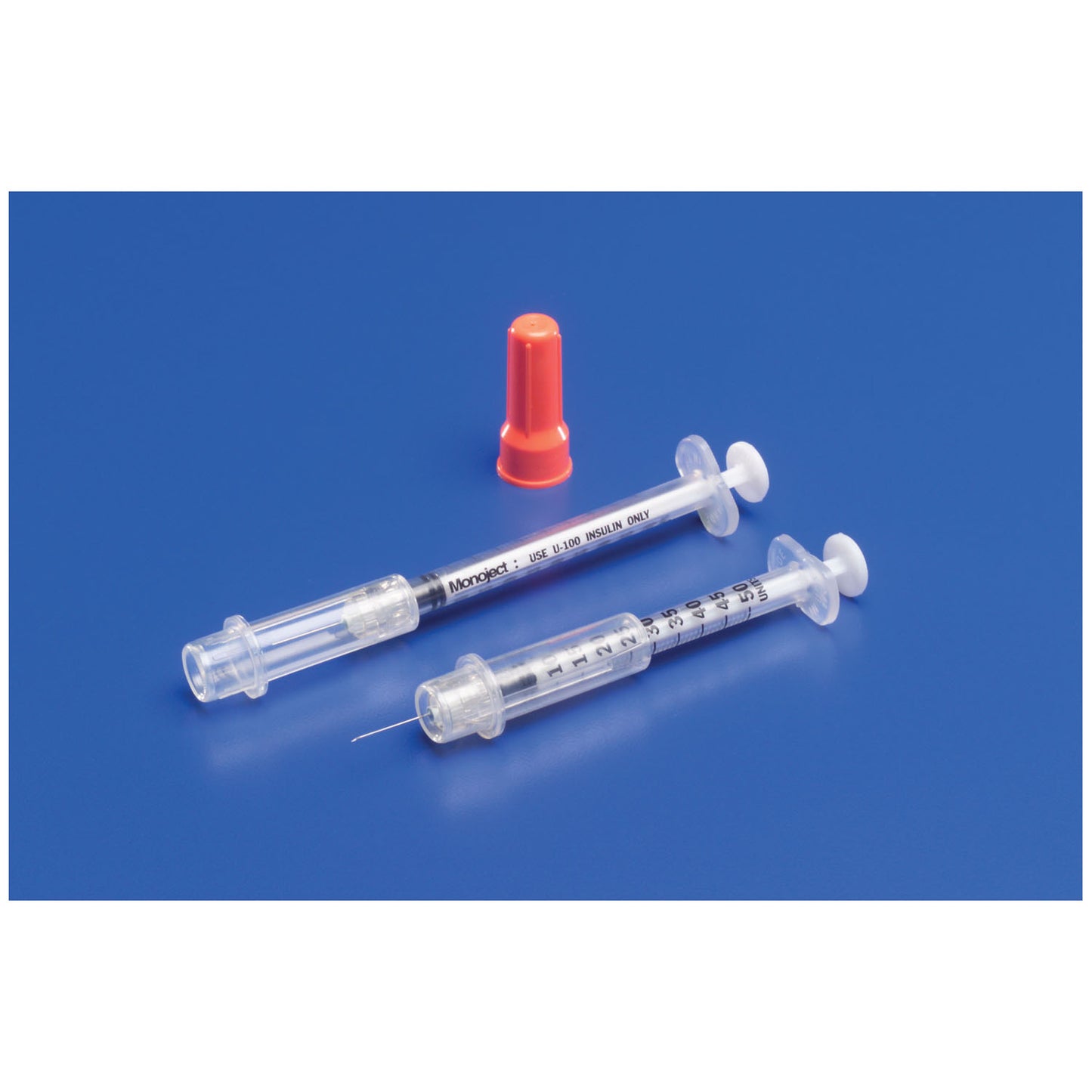 Insulin Safety Syringe, 1mL 29G x 1/2", Box (8881511110)