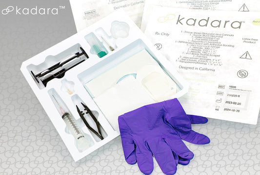 3.2mm ABS Plastic Disposable Trocar Kit, Large Gloves, Case of 16 (19125)