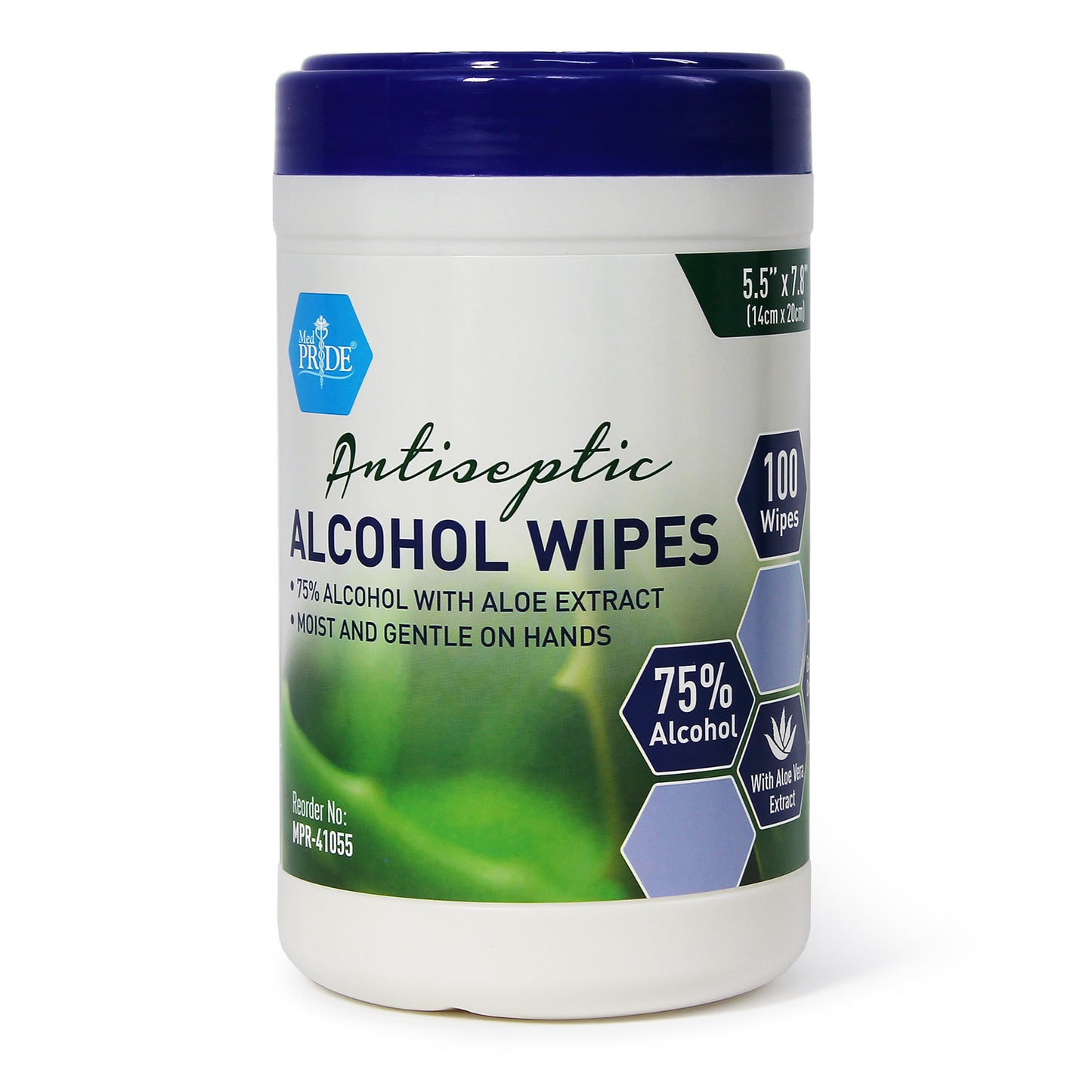 MedPride, Antiseptic Alcohol Wipes, 75% Alcohol (MPR-41055)