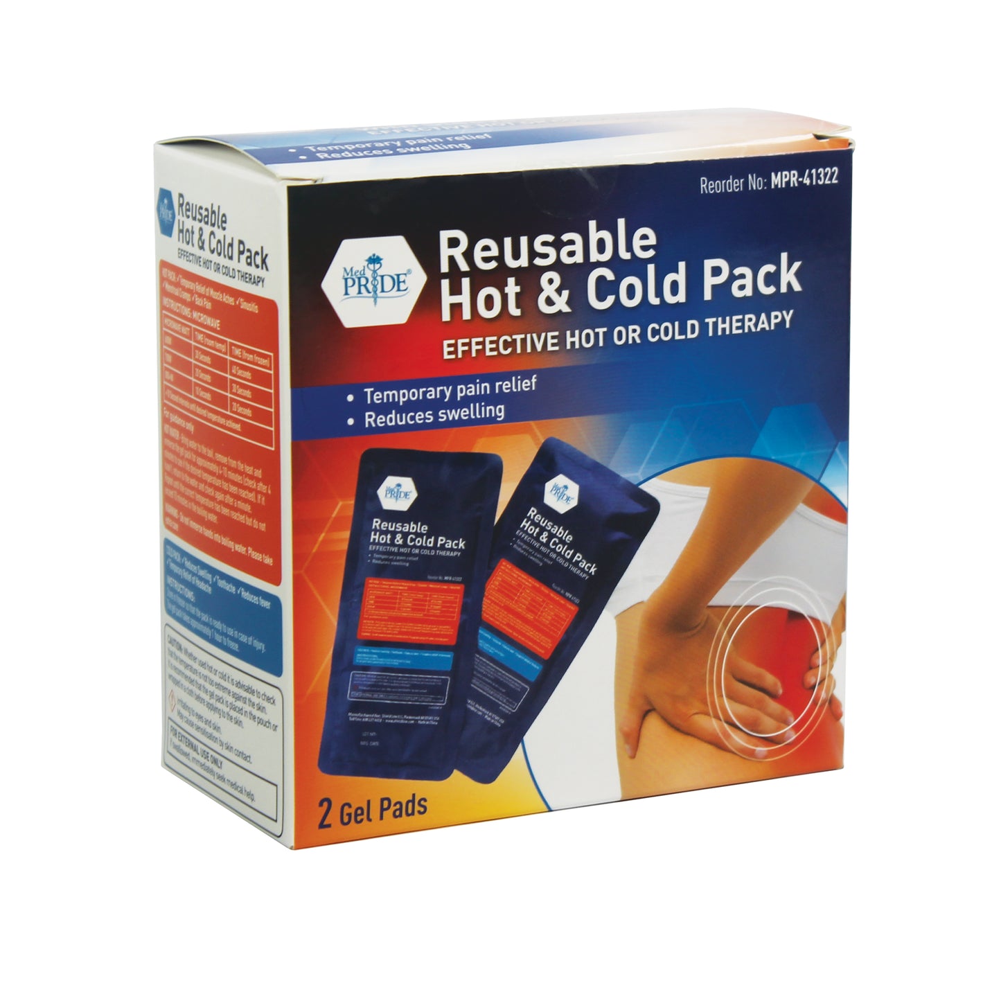 Reusable Hot & Cold Pack, 11" x 5.1" (MPR-41322)