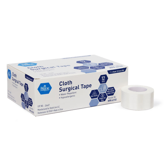 Cloth Surgical Tape - 1" x 10 yds. -12/12/cs.