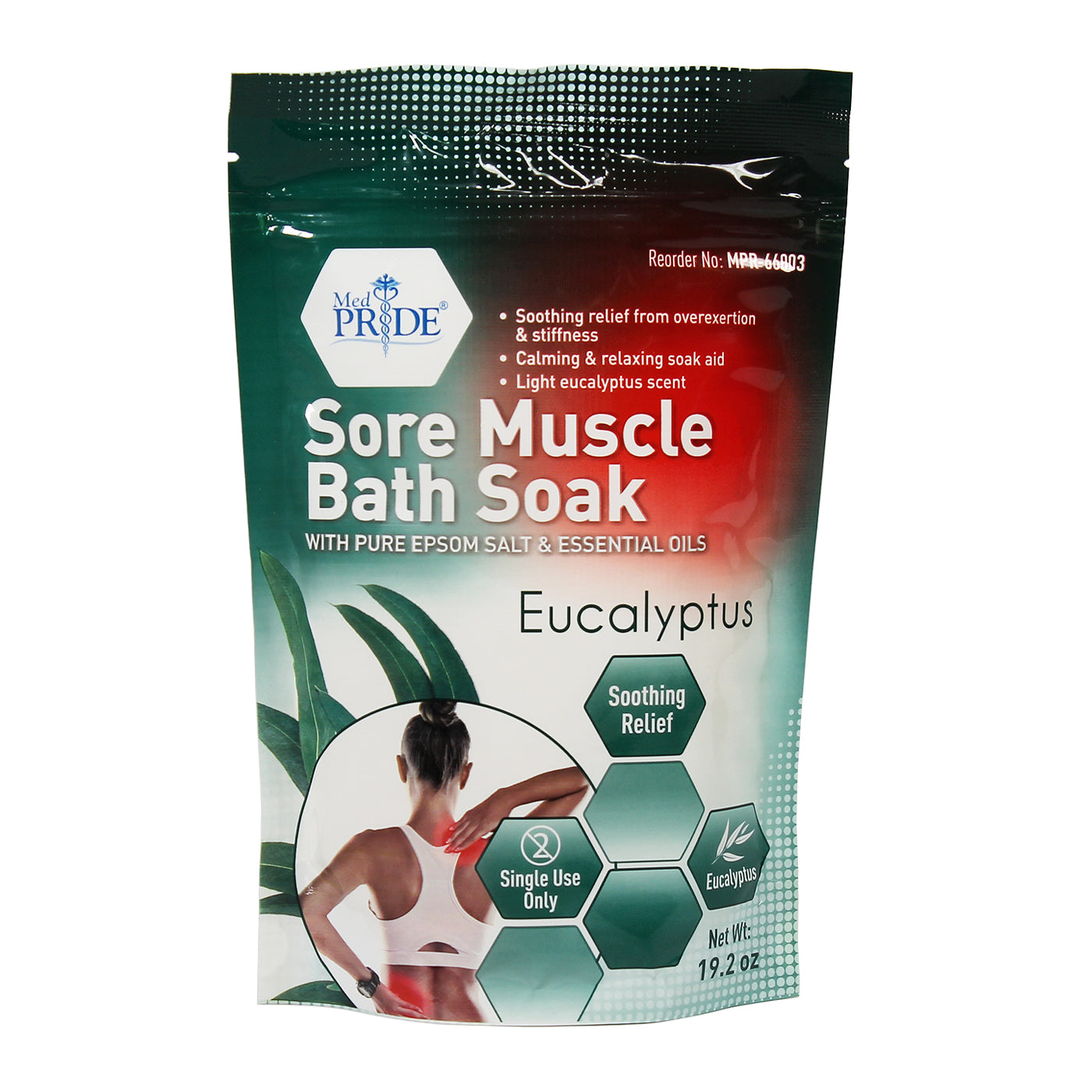 Epsom Salt - 19.2 oz. - Eucalyptus - 12/cs.