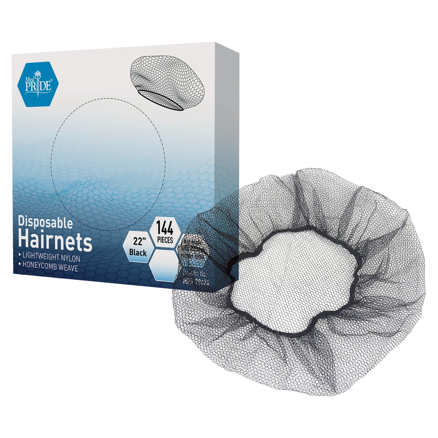 Hairnets - Black - 10/144/cs.