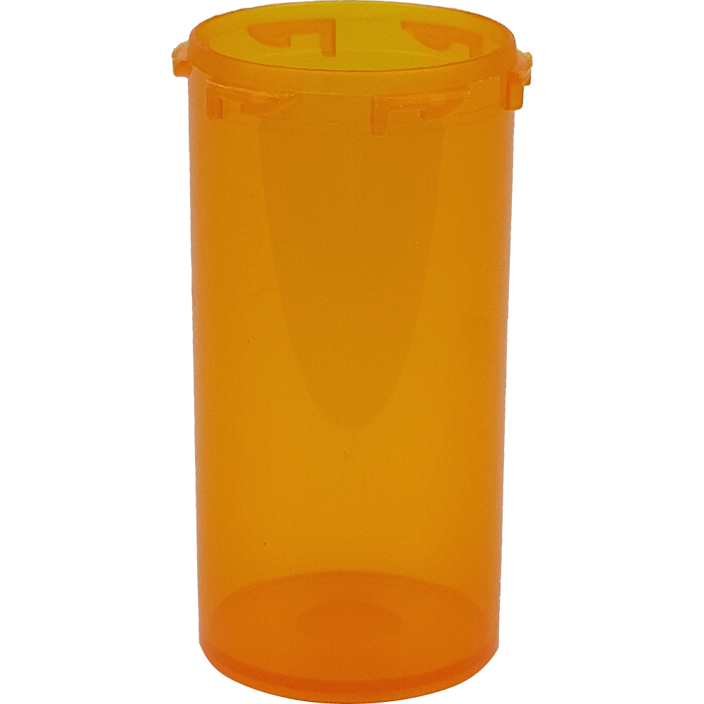 Omega Pharmacy Vials, Amber, 60 DR (RXOA60)