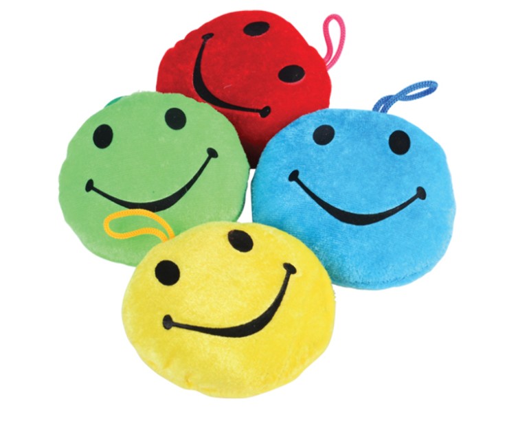 Smiley Face Plush Toys - Assorted (2269326)