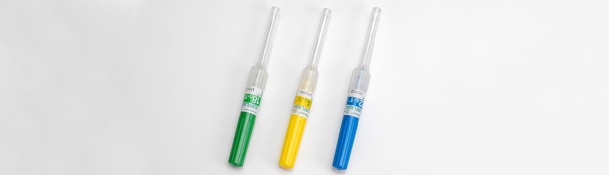 Terumo, SurFlash, Polyurethane IV Catheter, 24G x 3/4" (SR*FF2419)