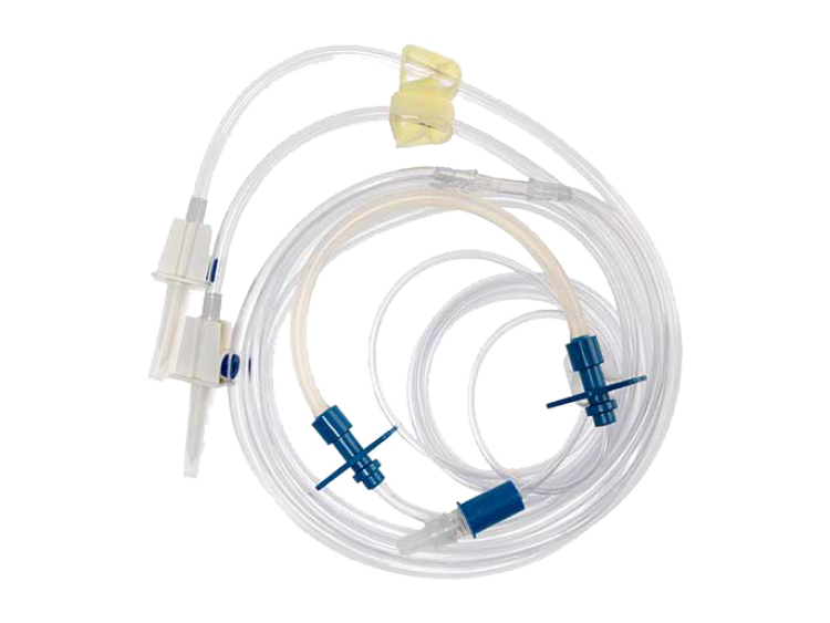 Bifurcated Pharmacy Transfer Tubing, 2 Large Bore Spike Leads (TCBPTT062)
