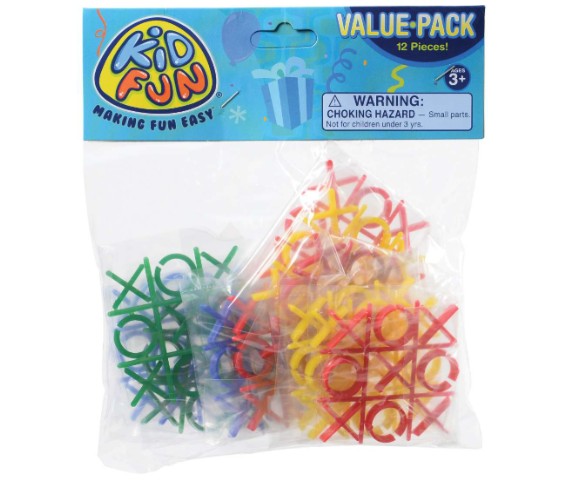 Mini Tic-Tac-Toe Games - 2", Case of 432 (1776317)