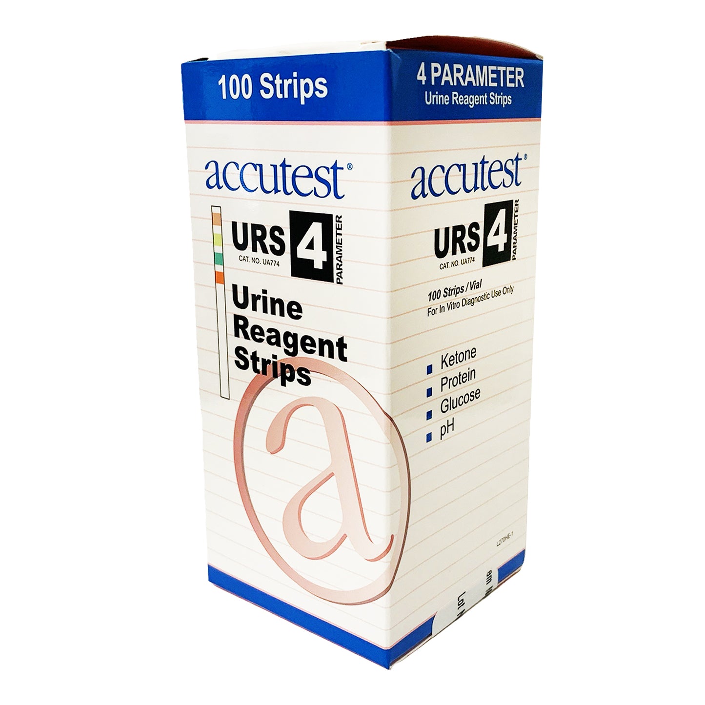 Accutest, URS-4 Urine Reagent Strips (UA774)