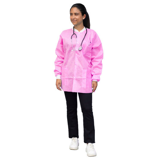 Unipack, FitMe Lab Jackets, XX-Large, Bubblegum Pink (UGJ-6510-XXL)
