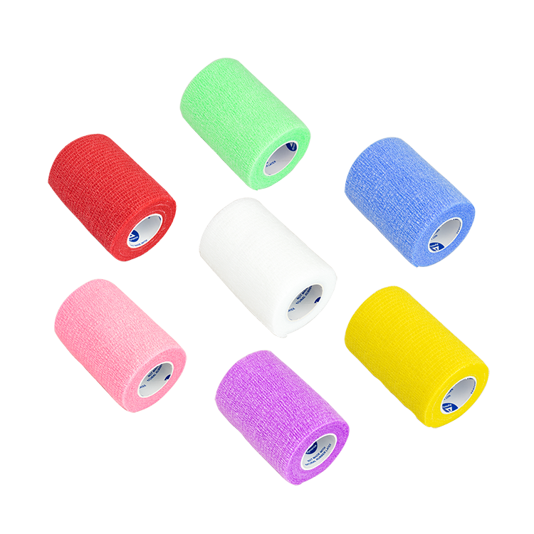 Sensi Wrap, Self-Adherent - Latex Free, 3" x 5 yd Assorted, 24/cs