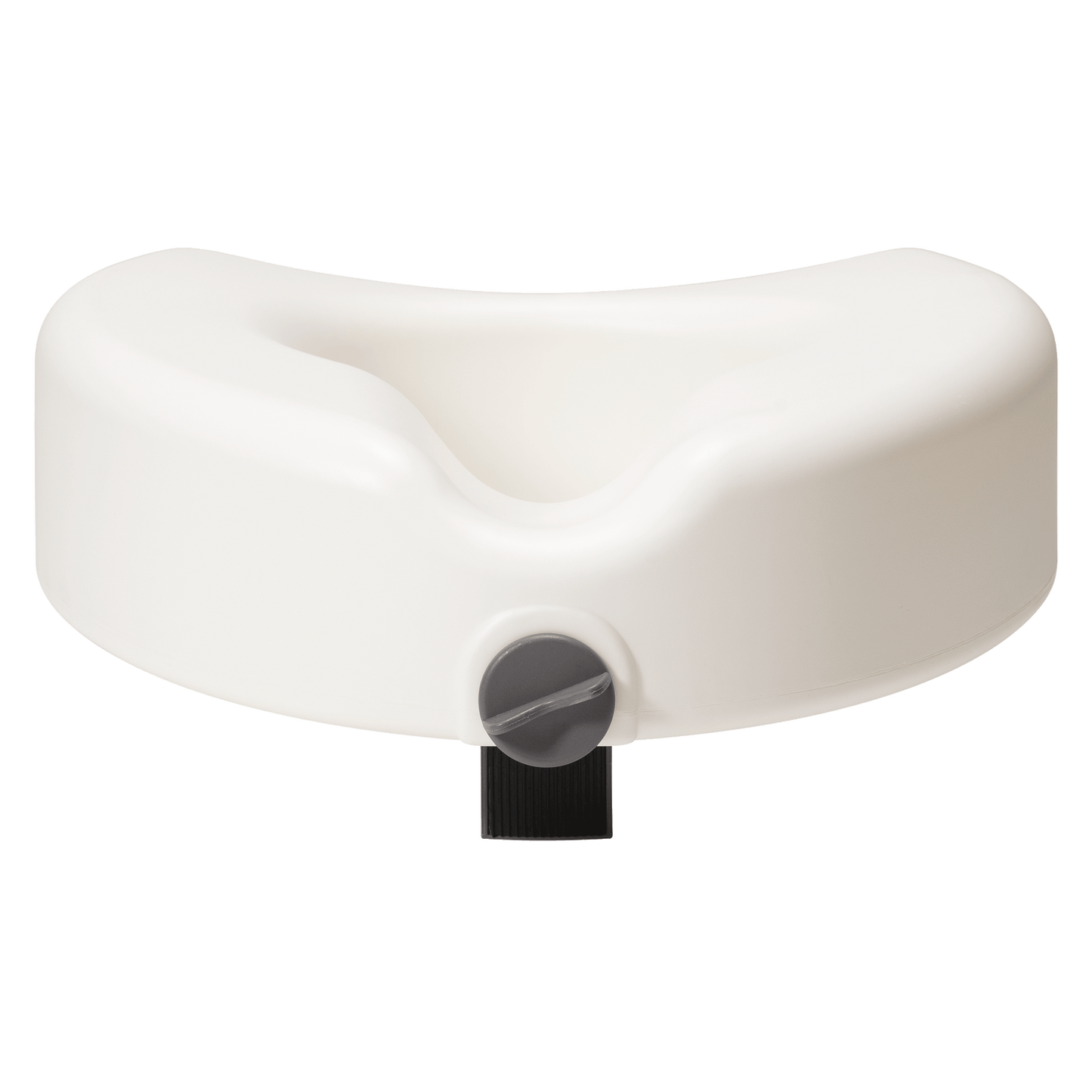 Raised Toilet Seat w/out Arms, White, 1pc/bx