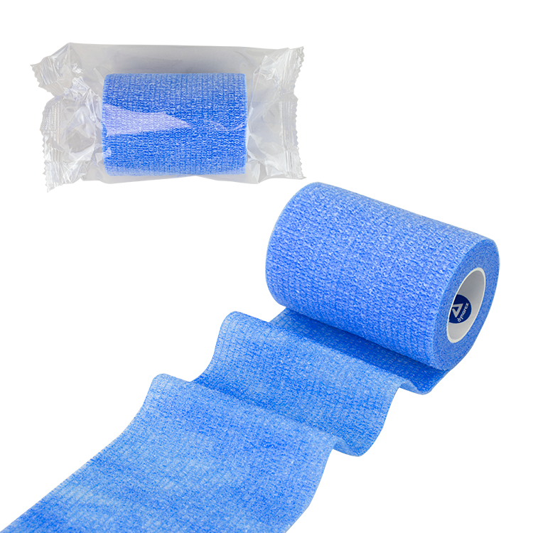 Sensi Wrap, Self-Adherent - Latex Free, 4" X 5 yds Light Blue, 18/cs