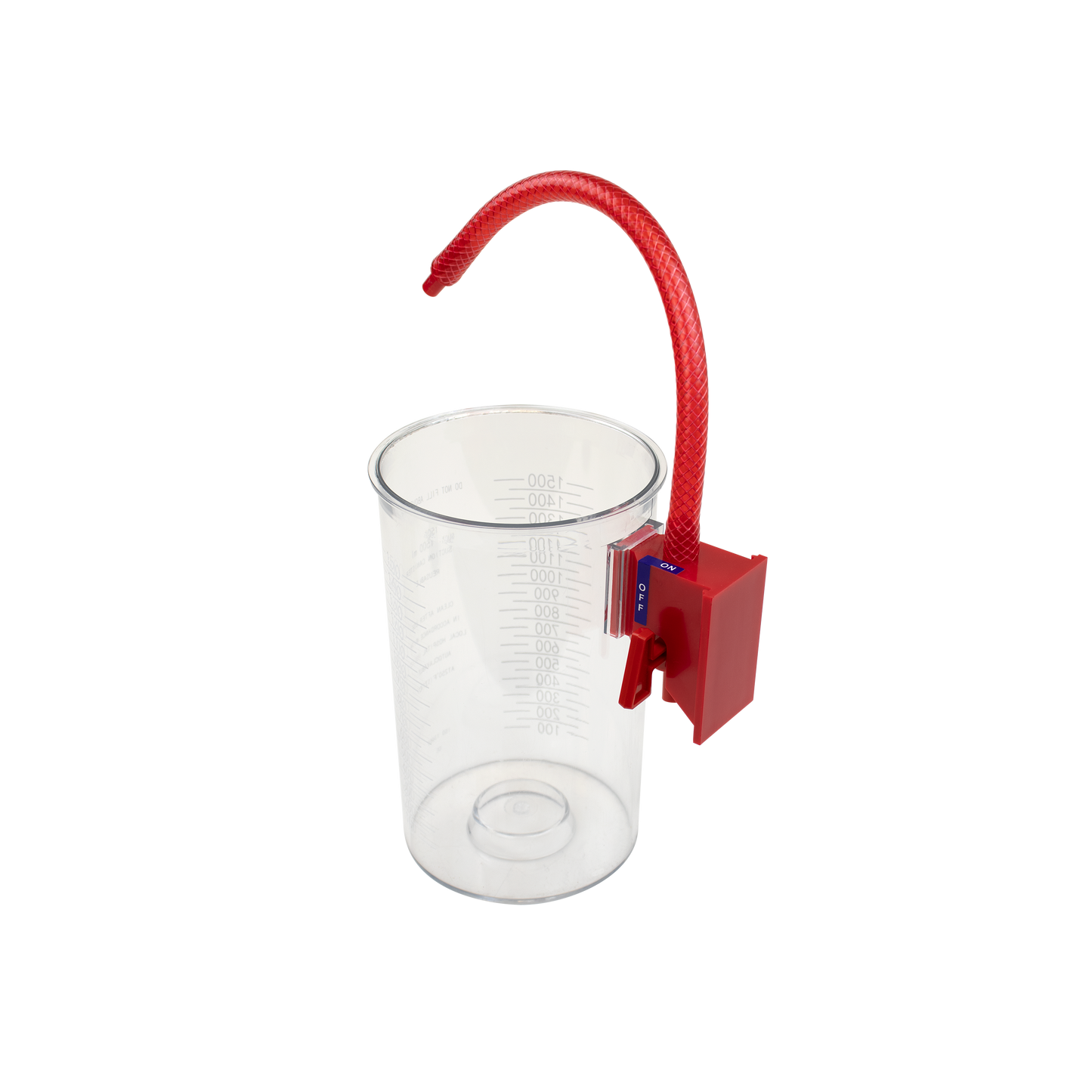 Reusable Outer Suction Canister - Wall Mount, 1500 cc, 10/cs