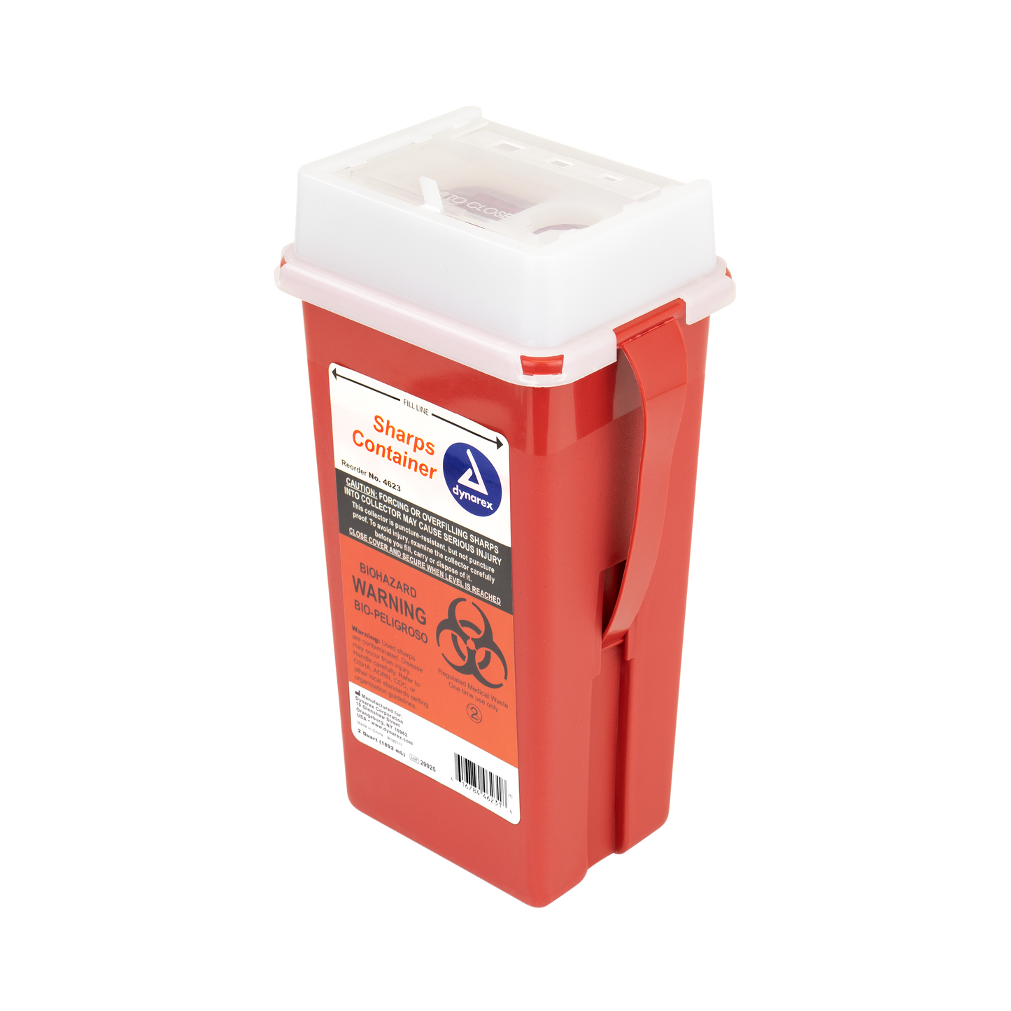 Sharps Containers, 2 qt., 60/cs