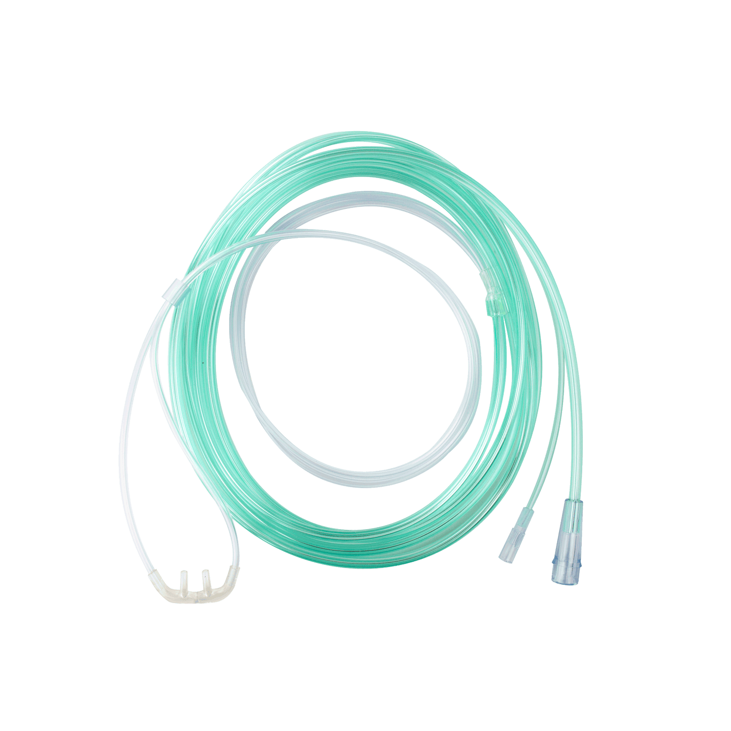 EtCO2 Nasal Sampling Cannula w/ 10' (3.0 m) Tubing w/ Female, Pediatric/Standard 02 Tubing C, 25/cs