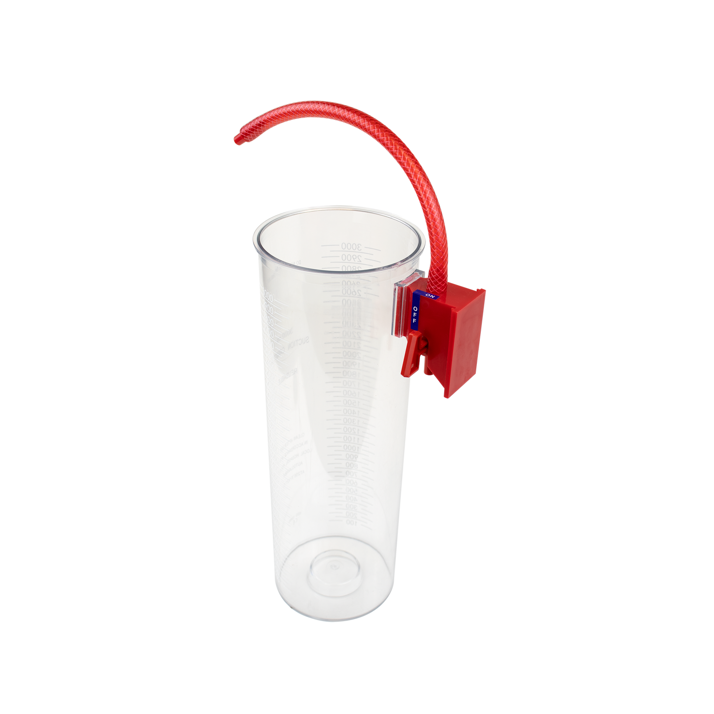 Reusable Outer Suction Canister - Wall Mount, 3000 cc, 10/cs
